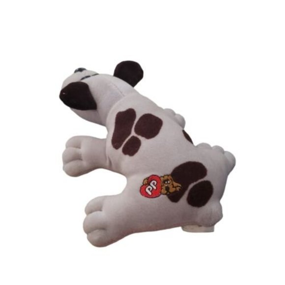 Vintage 1985 Tonka Pound Puppy Pup Plush Stuffed Animal 7" Gray Brown Spots GUC - Picture 3 of 6